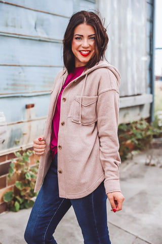 Shyla Jacket-Clove Heather-Thread & Supply