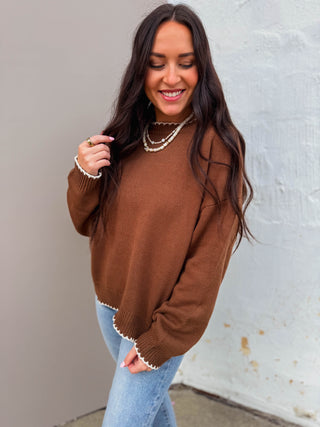Winslow Sweater-Brown
