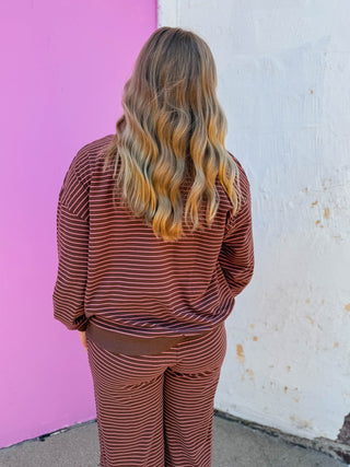 Simply Cozy Striped Top