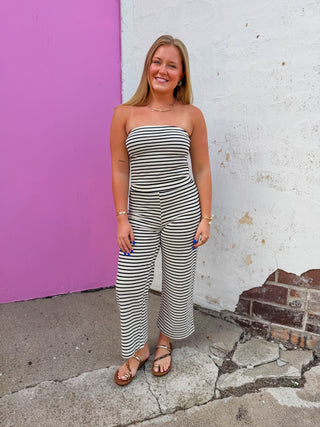 Slow Morning Striped Set