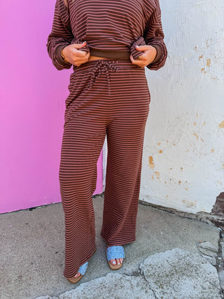 Simply Cozy Striped Pants
