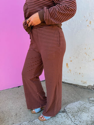 Simply Cozy Striped Pants