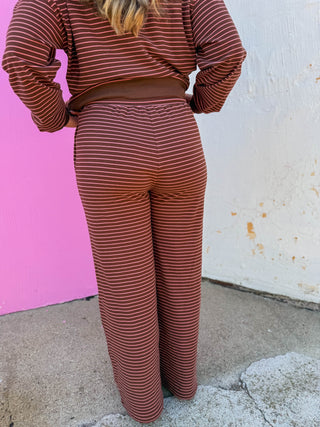 Simply Cozy Striped Pants