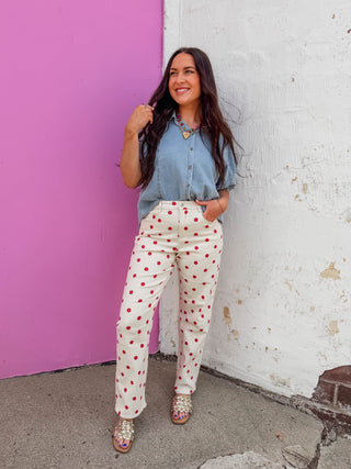 On The Spot Barrel Pants