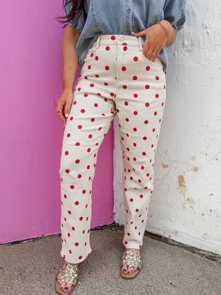 On The Spot Barrel Pants