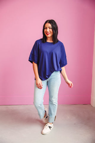 Cami Tee-Navy