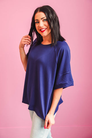 Cami Tee-Navy