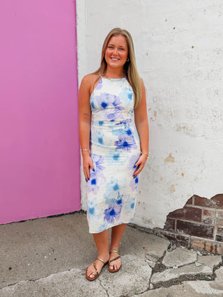 Kate Floral Midi Dress