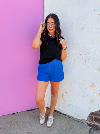 Lex Waffle Knit Shorts