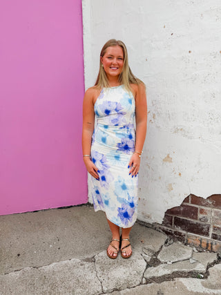 Kate Floral Midi Dress