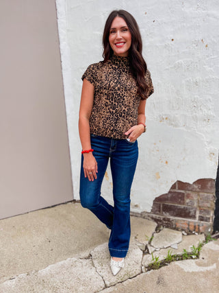 Sienna Leopard Top