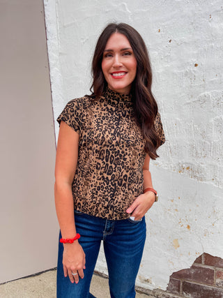 Sienna Leopard Top