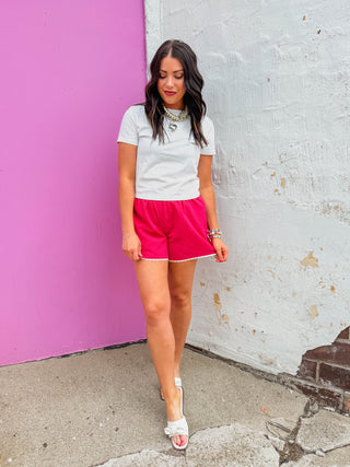 Cove Polka Dot Tee-White