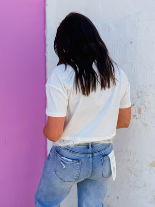 Lovely Layers Tee-Off White