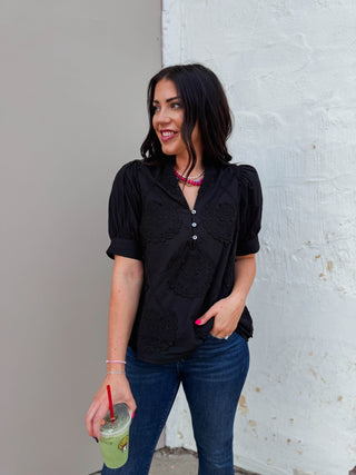 Tiffany Top-Black
