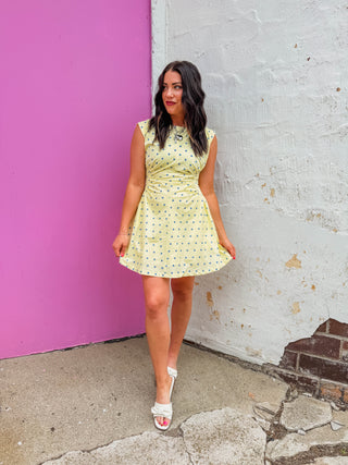 Sunny Days Polka Dot Mini Dress