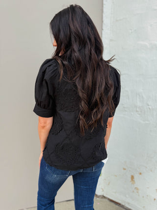 Tiffany Top-Black