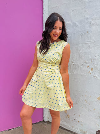 Sunny Days Polka Dot Mini Dress
