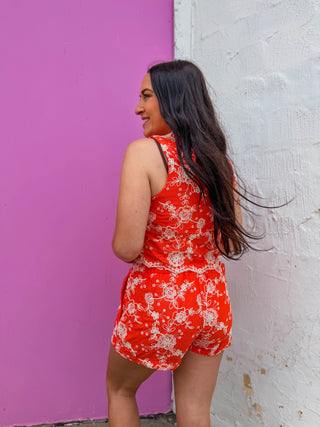 Clementine Embroidered Tank