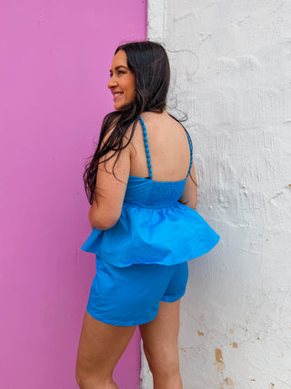Summer Days Tank-Blue