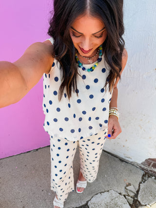 Ocean Breeze Polka Dot Set
