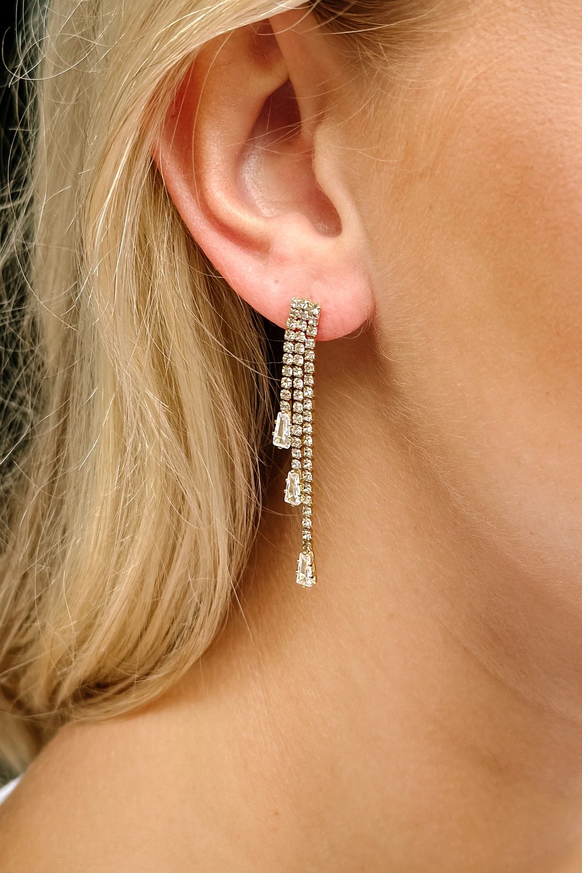 Chantel Earrings-Gold