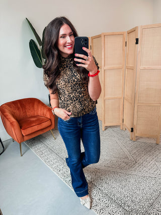 Sienna Leopard Top