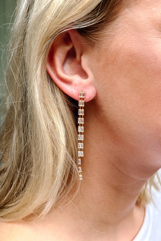 Bronte Earrings-Gold