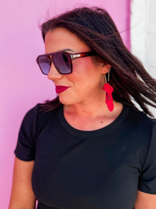 Soundcheck Sunglasses-Brown Tortoise/Navy to Blue Gradient-Quay