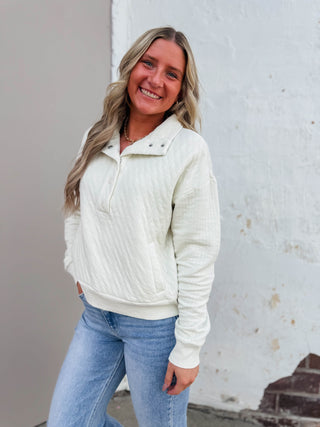 Kyra Pullover-Cobblestone-Thread & Supply