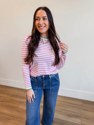 Rhea Striped Sweater