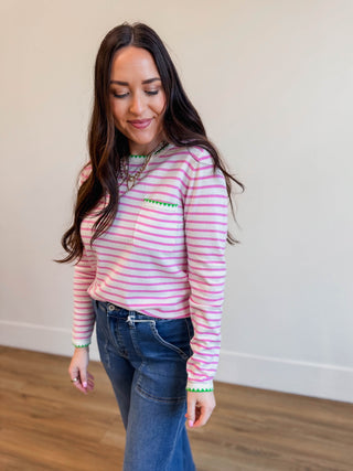 Rhea Striped Sweater