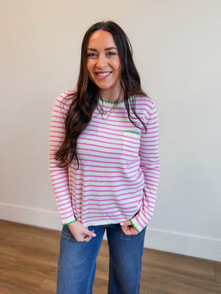 Rhea Striped Sweater