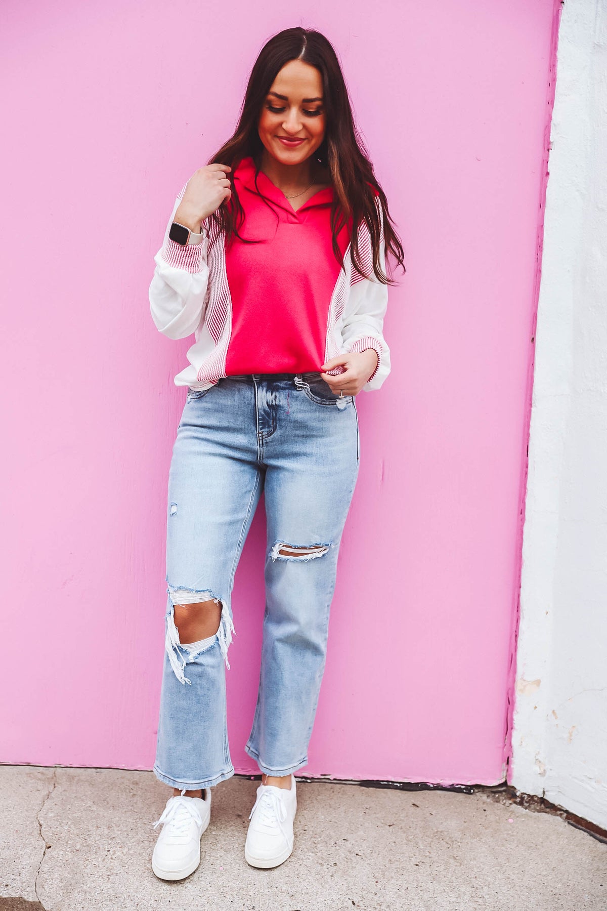 Rylee Pullover-Pink