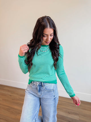 Vienna Striped Sweater