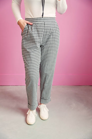 Leena Gingham Trousers