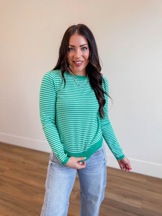 Vienna Striped Sweater