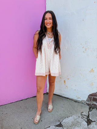 Free Spirited Pleated Romper