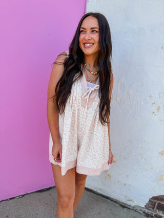 Free Spirited Pleated Romper