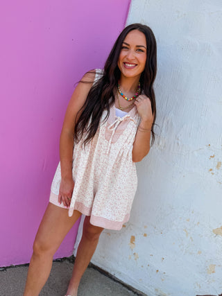 Free Spirited Pleated Romper
