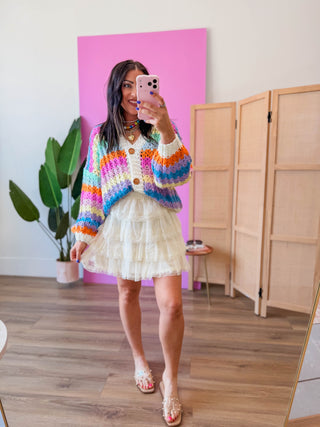 Willa Lace Mini Skirt