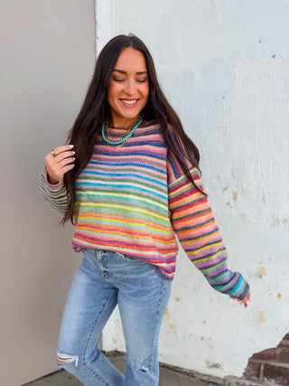 Ruthie Striped Sweater