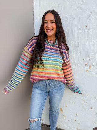 Ruthie Striped Sweater