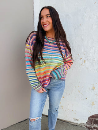 Ruthie Striped Sweater
