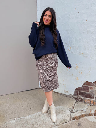 Cali Knit Midi Skirt