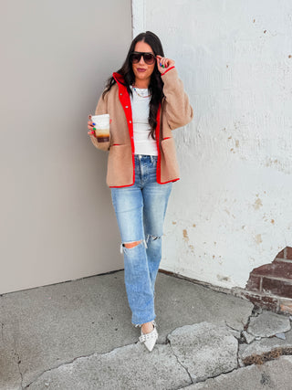 Maddox Reversible  Sherpa Jacket