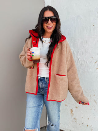 Maddox Reversible  Sherpa Jacket