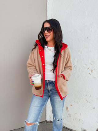 Maddox Reversible  Sherpa Jacket