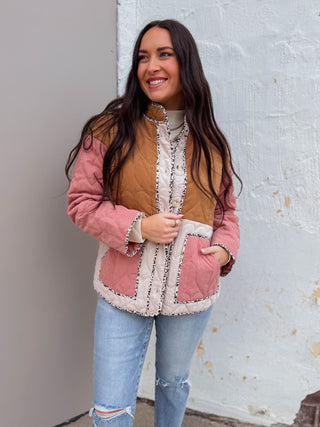 Lennon Color Block Jacket