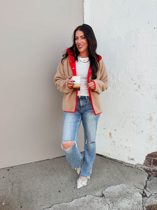 Maddox Reversible  Sherpa Jacket